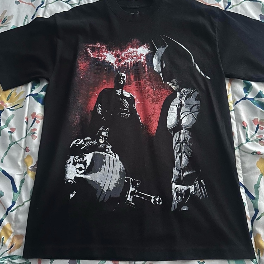 Men's Black Batman Graphic Tee